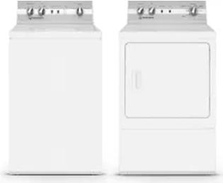 Side by Side Washer & Dryer Set
